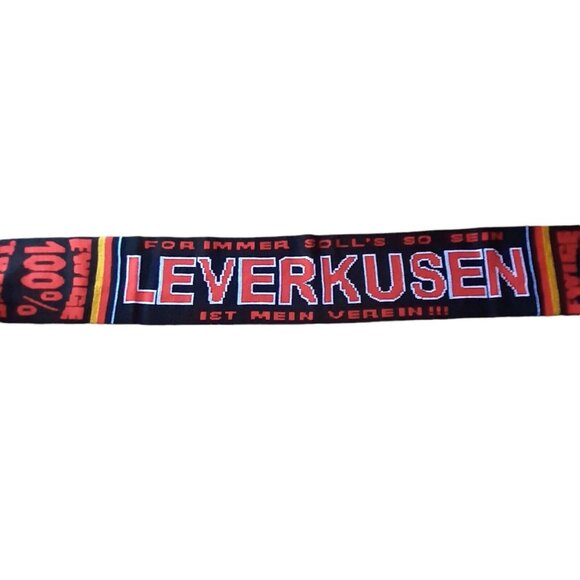 Leverkusen is my Club Warm Stadium Scarf German Soccer Football 54" x 6.5" - Picture 5 of 10